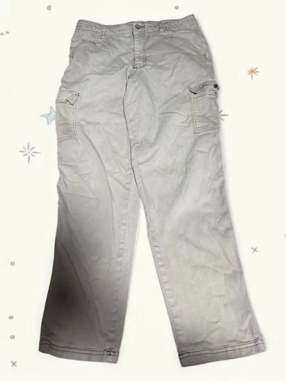 Light Beige Cargo Pants size 10